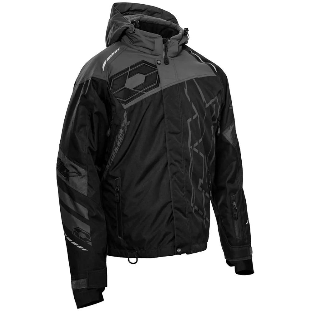 Castle X Men's Code Jacket Black/Charcoal Medium - Waterproof, Insulated, Breathable Comfort