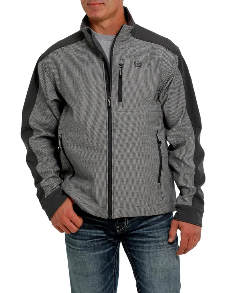 Cinch Men's MWJ1565001 Concealed Carry Jacket XXL Grey with Full Zip and Pockets