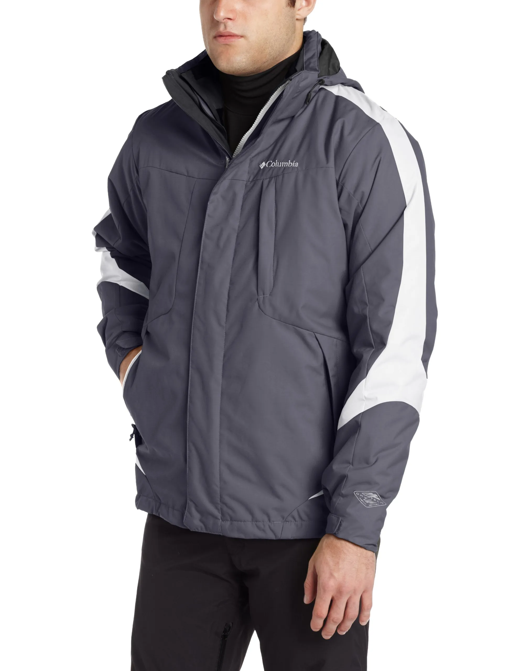 Columbia Men's Whirlibird III X-Large Interchange Jacket with Storm Hood, Omni-Tech Waterproof