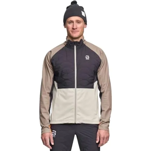 Daehlie Men's Challenge Jacket 2.0 - Medium Wind & Water Repellent Softshell with Insulation