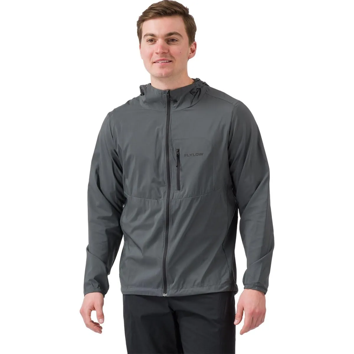 Davis Jacket - Packable Lightweight Windbreaker for Hiking & Mountain Biking, Small, Nylon