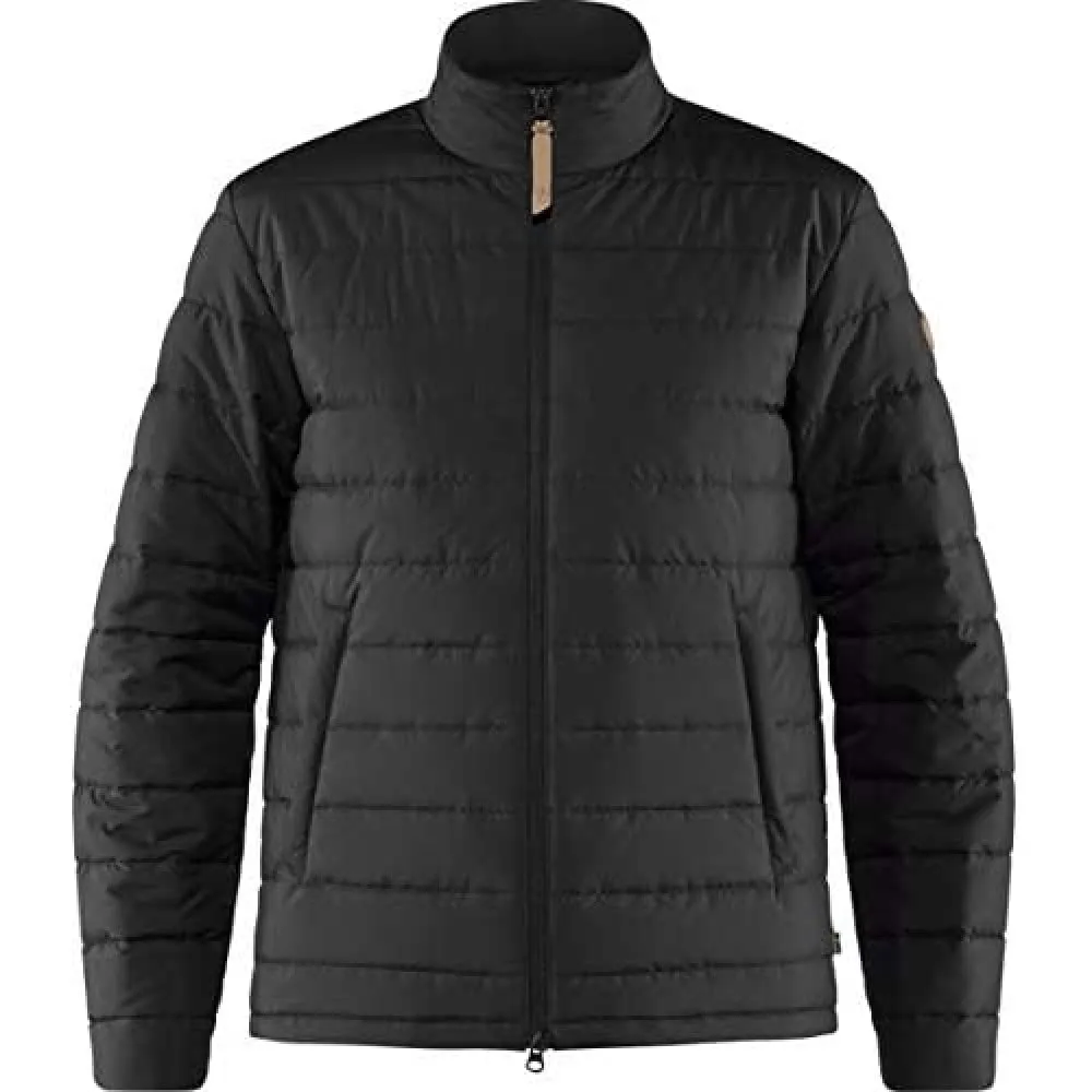 Fjallraven Men's Kiruna Liner Jacket, Black, Small - Lightweight Synthetic Mid Layer