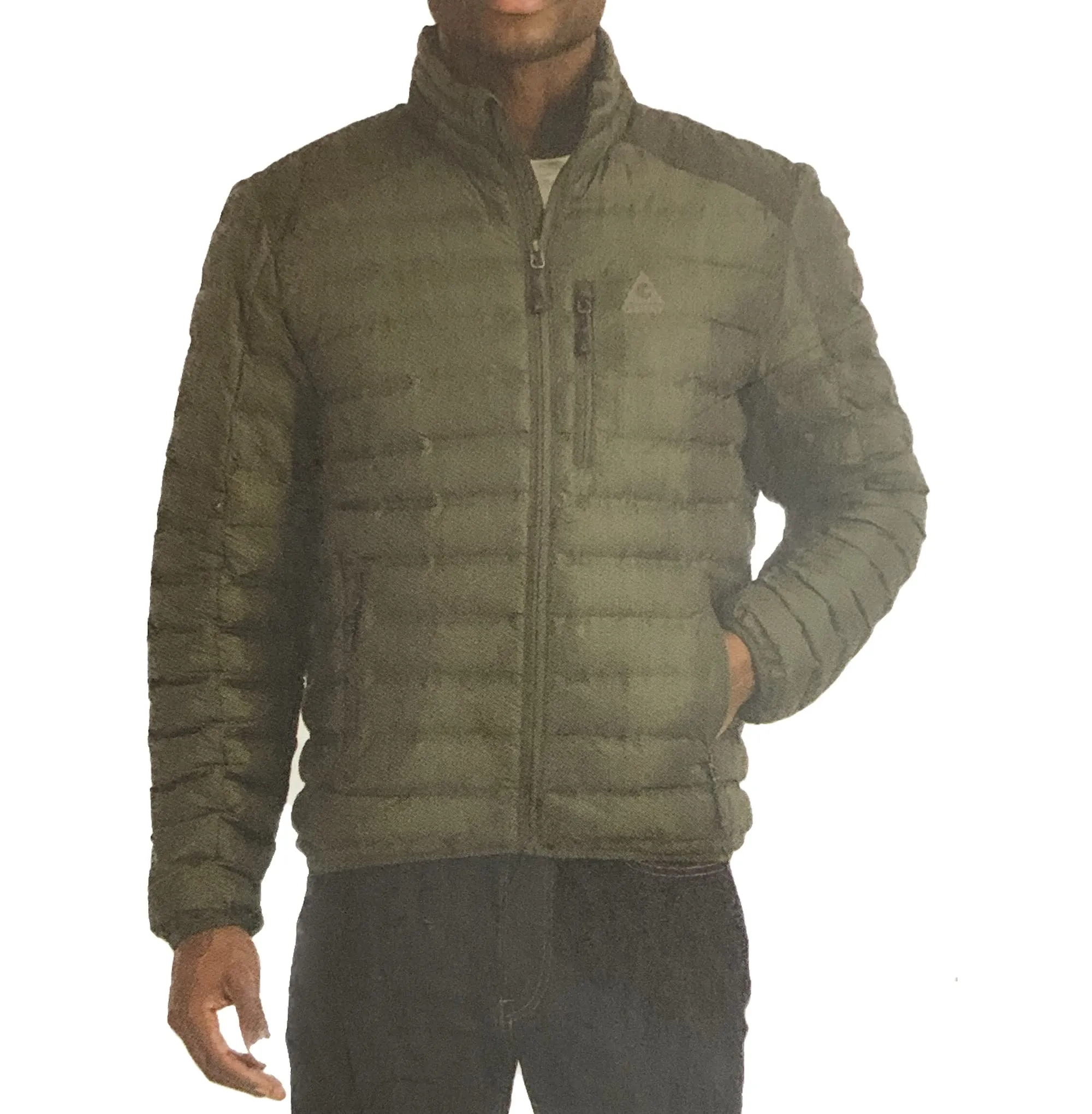 Gerry Men's X-Large Welded Insulated Lightweight Puffer Jacket for Cold Weather Protection