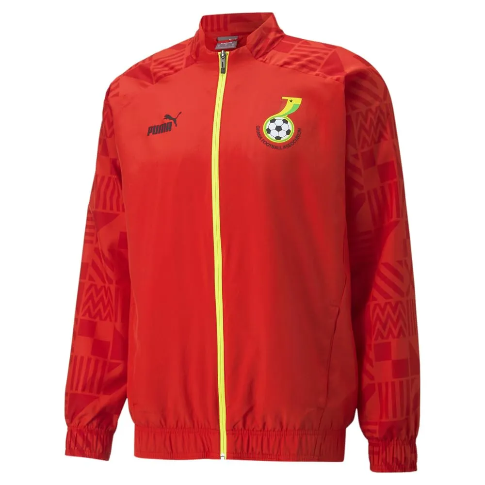 Ghana Pre-Match Men's Jacket XL - PUMA DryCELL, Breathable, Quick-Drying, Official Team Wear