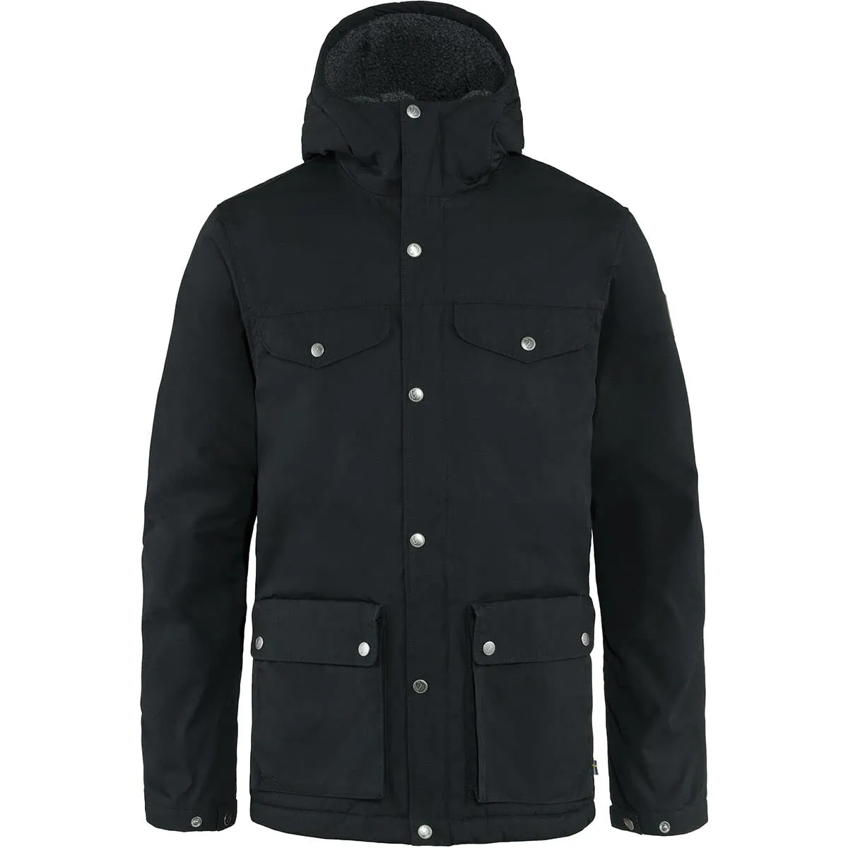 Greenland Winter Jacket Men's Black XL - Durable G-1000 Fabric, Supreme Microloft Insulation