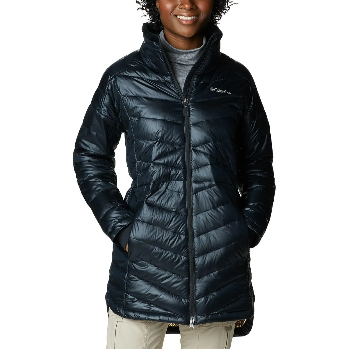 Joy Peak™ Columbia Novelty Jacket - Small, Nylon & Fleece, Omni-Shield DWR, Synthetic Insulation