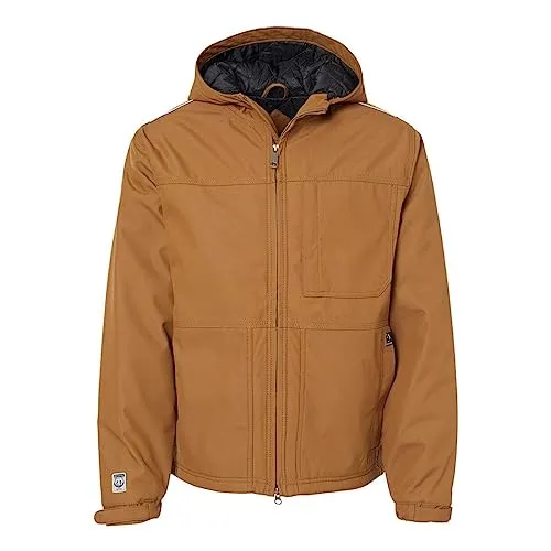 Kodiak Jacket 5326, L, Saddle - Water-Resistant, Insulated, Reflective, Durable Canvas