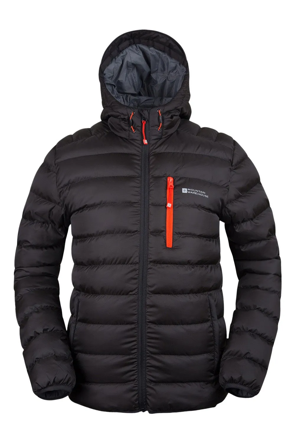 Link Mens Padded Jacket 3X-Large - Water-Resistant, Thermal Tested -30°C, Lightweight & Adjustable Hood