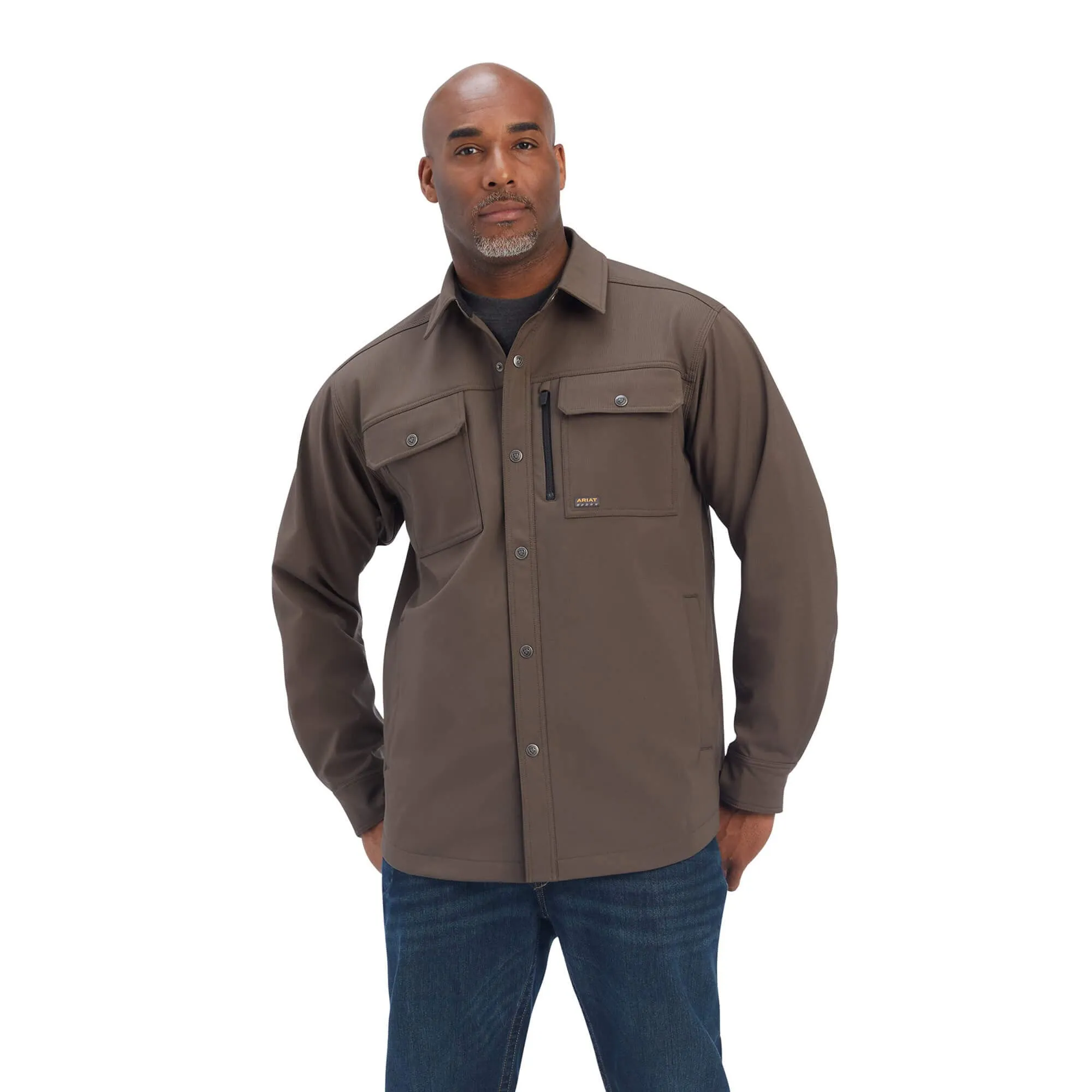 Male Rebar DuraStretch Utility Softshell Jacket for Men, Wren, XX-Large, Lightweight & Warm