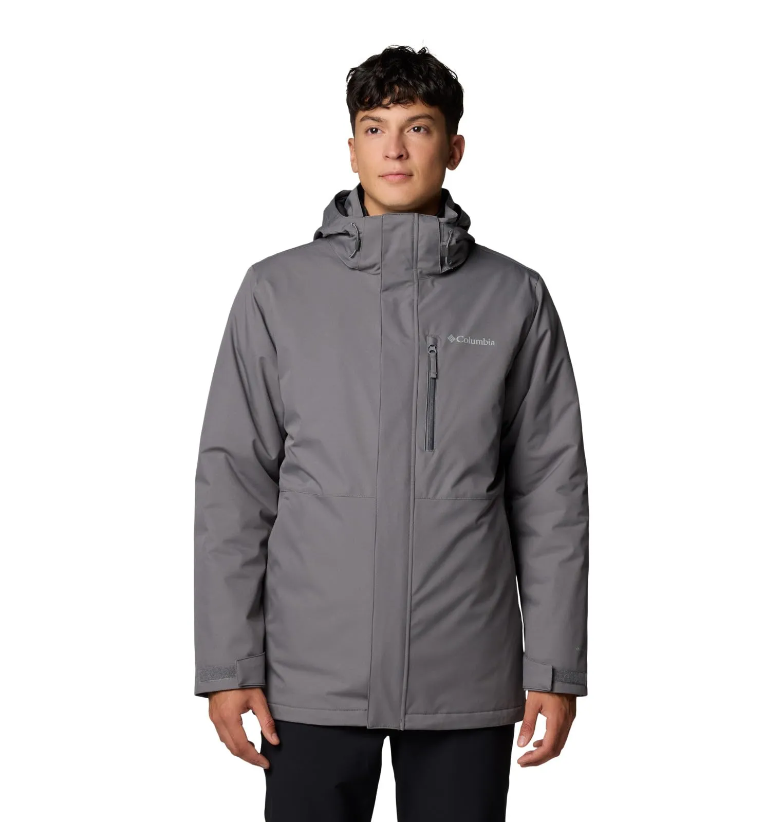 Men's 1X Columbia Abiqua Falls Interchange Jacket - Waterproof, Insulated, 3-in-1 Versatility