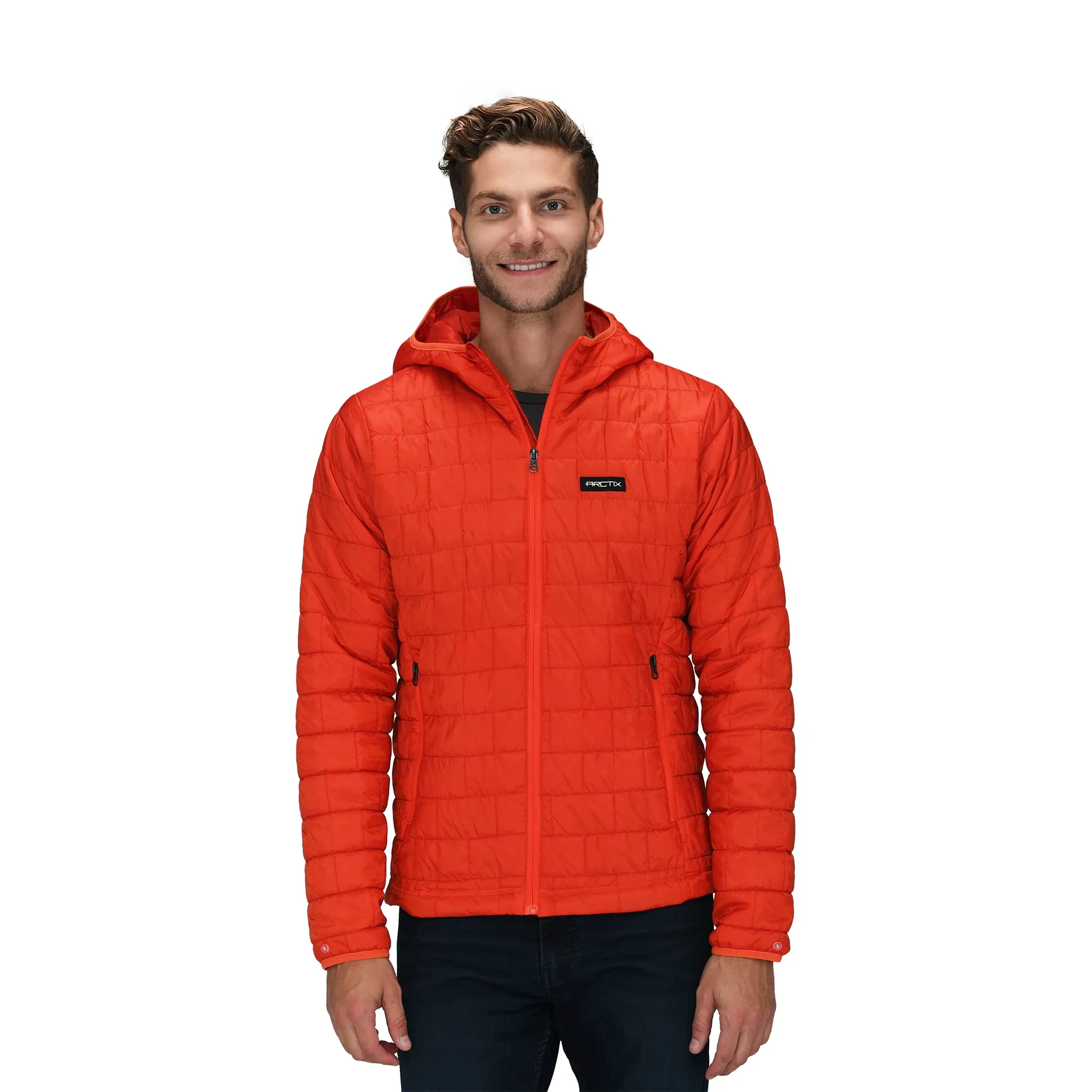 Men's Aero Hooded Jacket - Arctix Small - All-Weather Protection, Lightweight Insulation, Eco-Friendly