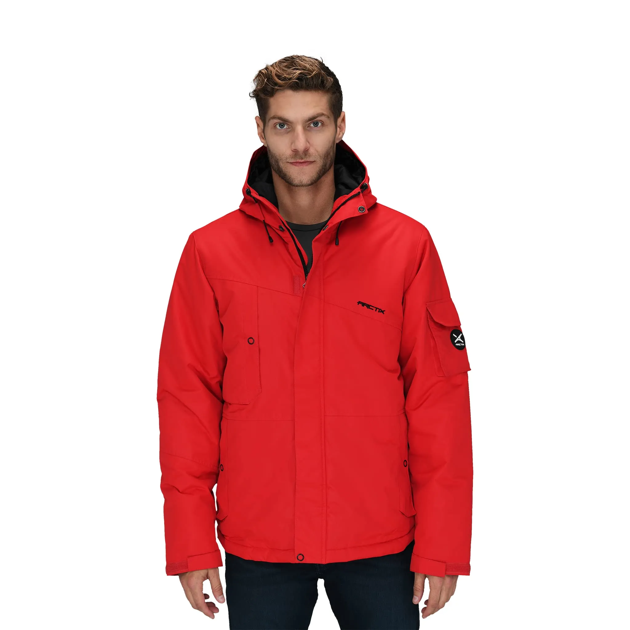 Men's Arctix Icecap Jacket - Small, All-Weather Protection, 140g Insulation, Waterproof, Adjustable Hood