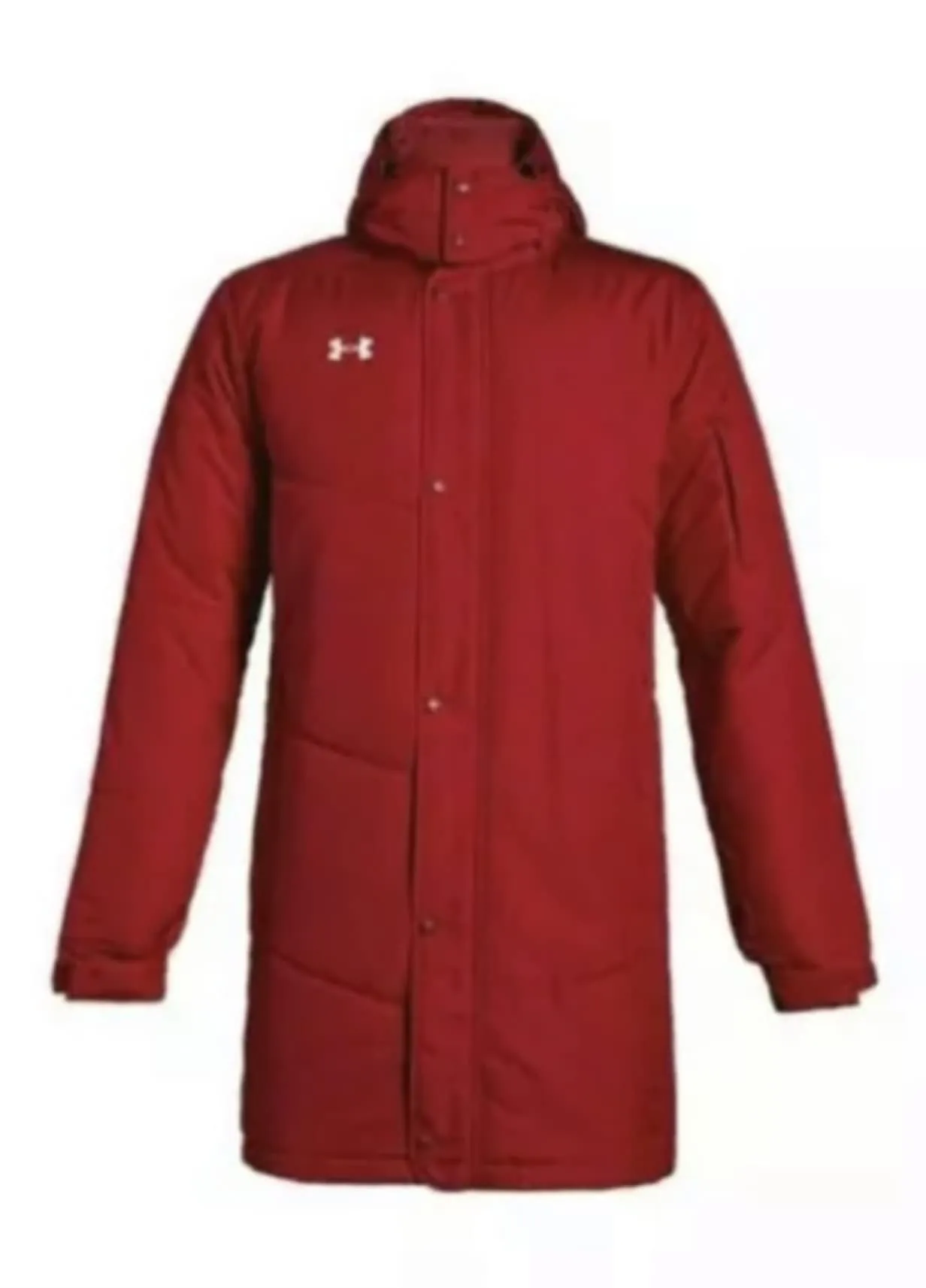 Men's Armour Insulated Bench Coat - Flawless Under Armour, Lightweight, Water-Resistant, Warmth