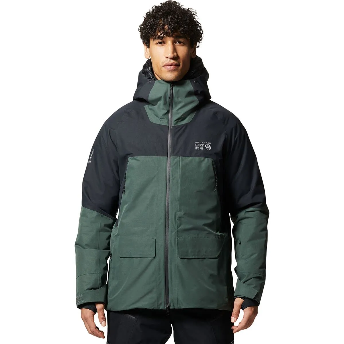 Men's Cloud Bank Gore-Tex Insulated Jacket - Small, Waterproof, Breathable, Helmet-Compatible Features