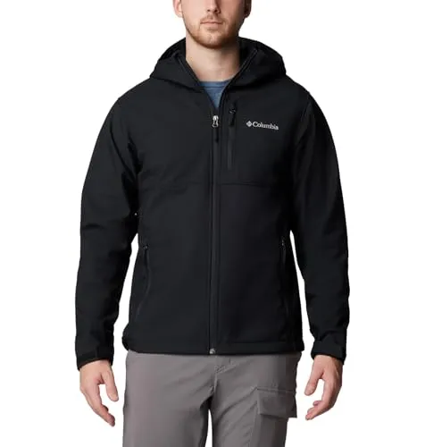 Men's Columbia Ascender II Hooded Softshell Jacket 1X - Water-Resistant, Lightweight, Classic Fit