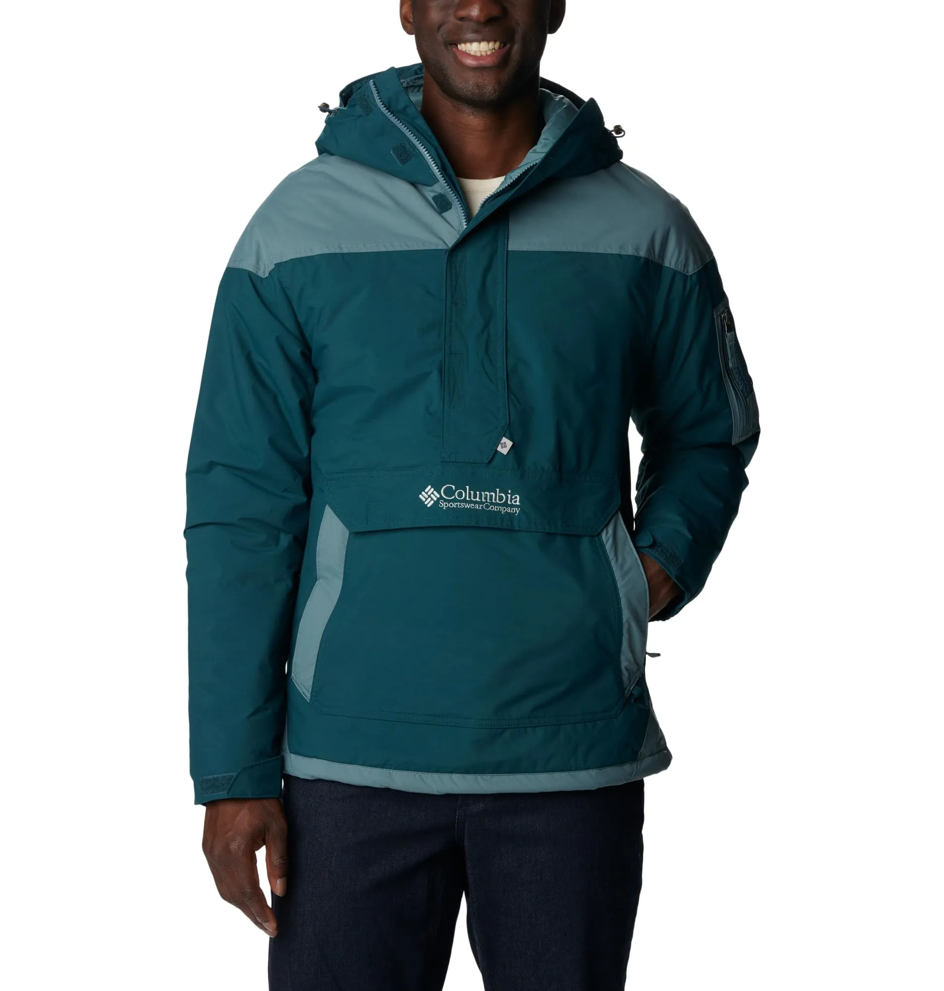 Men's Columbia Challenger Pullover XX-Small - Lightweight, Water-Repellent, Packable Jacket