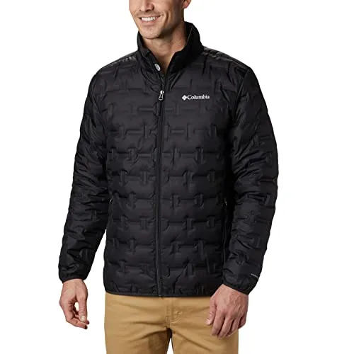 Men's Columbia Delta Ridge Down Jacket - Small, Water Resistant, OMNI-HEAT Insulation