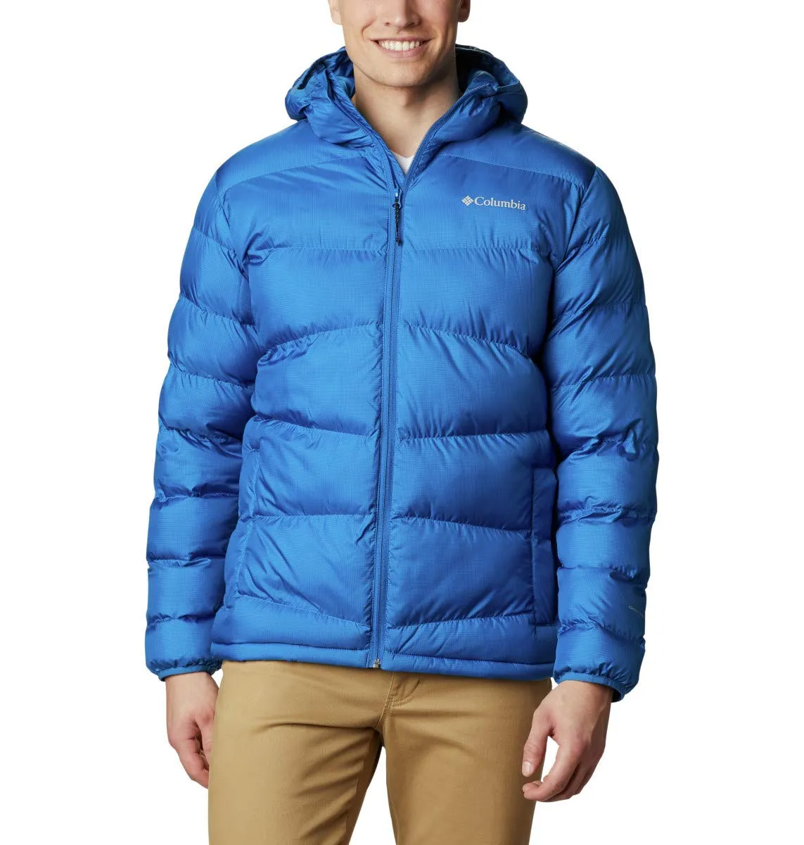 Men's Columbia Fivemile Butte Hooded Jacket - Small, Water Resistant, Omni-Heat Thermal Reflective