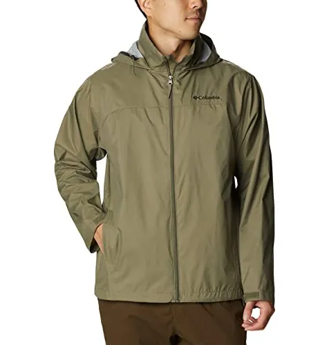 Men's Columbia Glennaker Lake Waterproof Jacket in Medium - Lightweight, Packable Rainwear