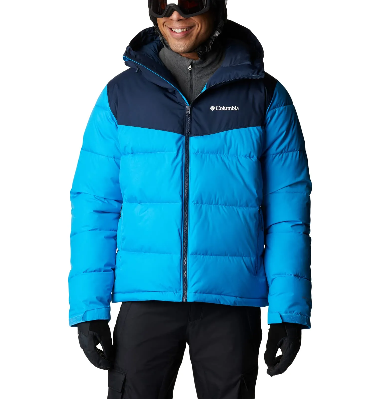 Men's Columbia Iceline Ridge Jacket Small - Omni-Heat Thermal Reflective Insulation, Hooded