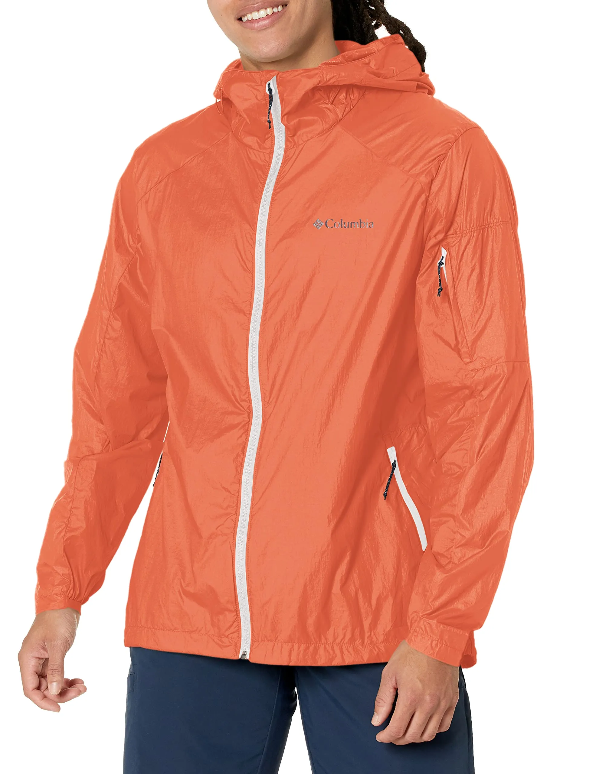 Men's Columbia Loop Trail Windbreaker, Small - Windproof, Packable, Recycled Materials, Active Fit