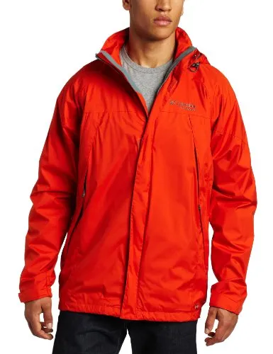 Men's Columbia Raintech Rain Jacket 3X Tall - Omni-Heat Reflective, Waterproof, Breathable