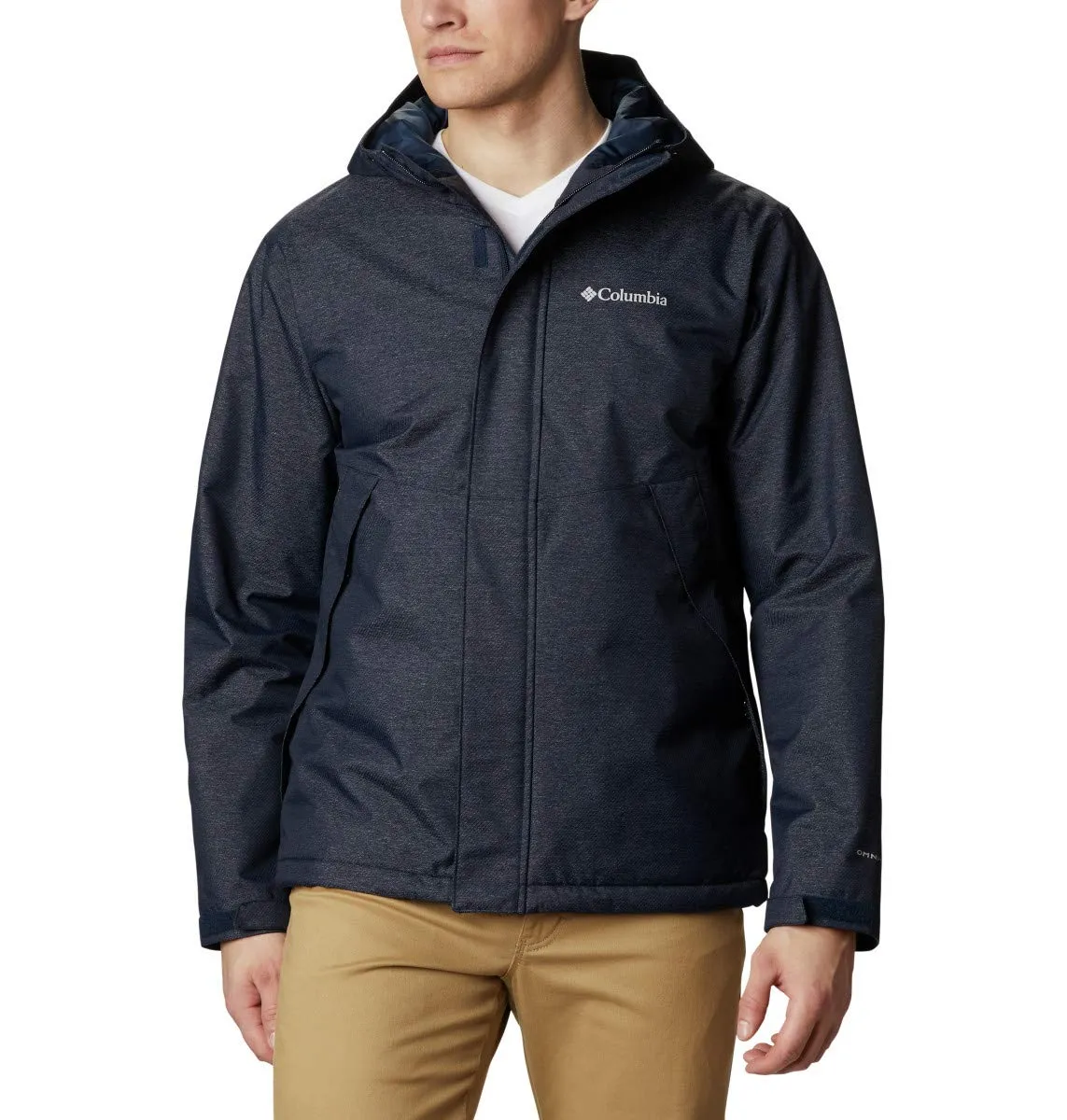 Men's Columbia Ridge Gates Insulated Jacket 4X Tall - Waterproof, Adjustable, Reflective Detail