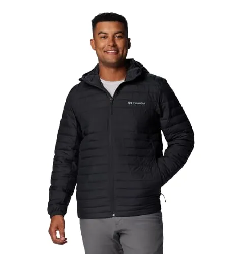 Men's Columbia Silver Falls II Hooded Jacket, Small, Water Resistant, Lightweight, Packable