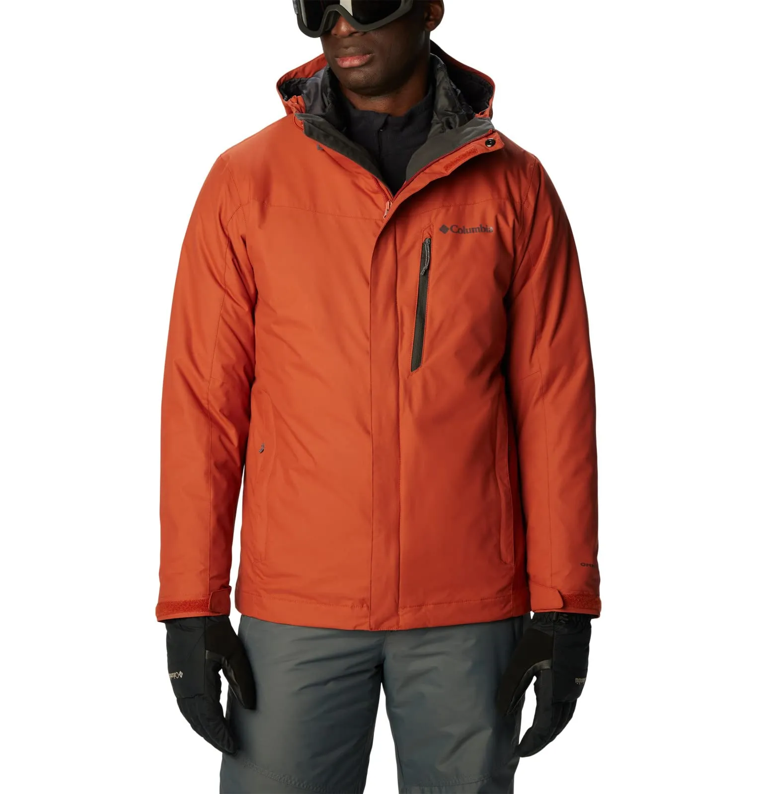 Men's Columbia Whirlibird IV 4X Tall Interchange Jacket, Waterproof & Breathable Winter Coat