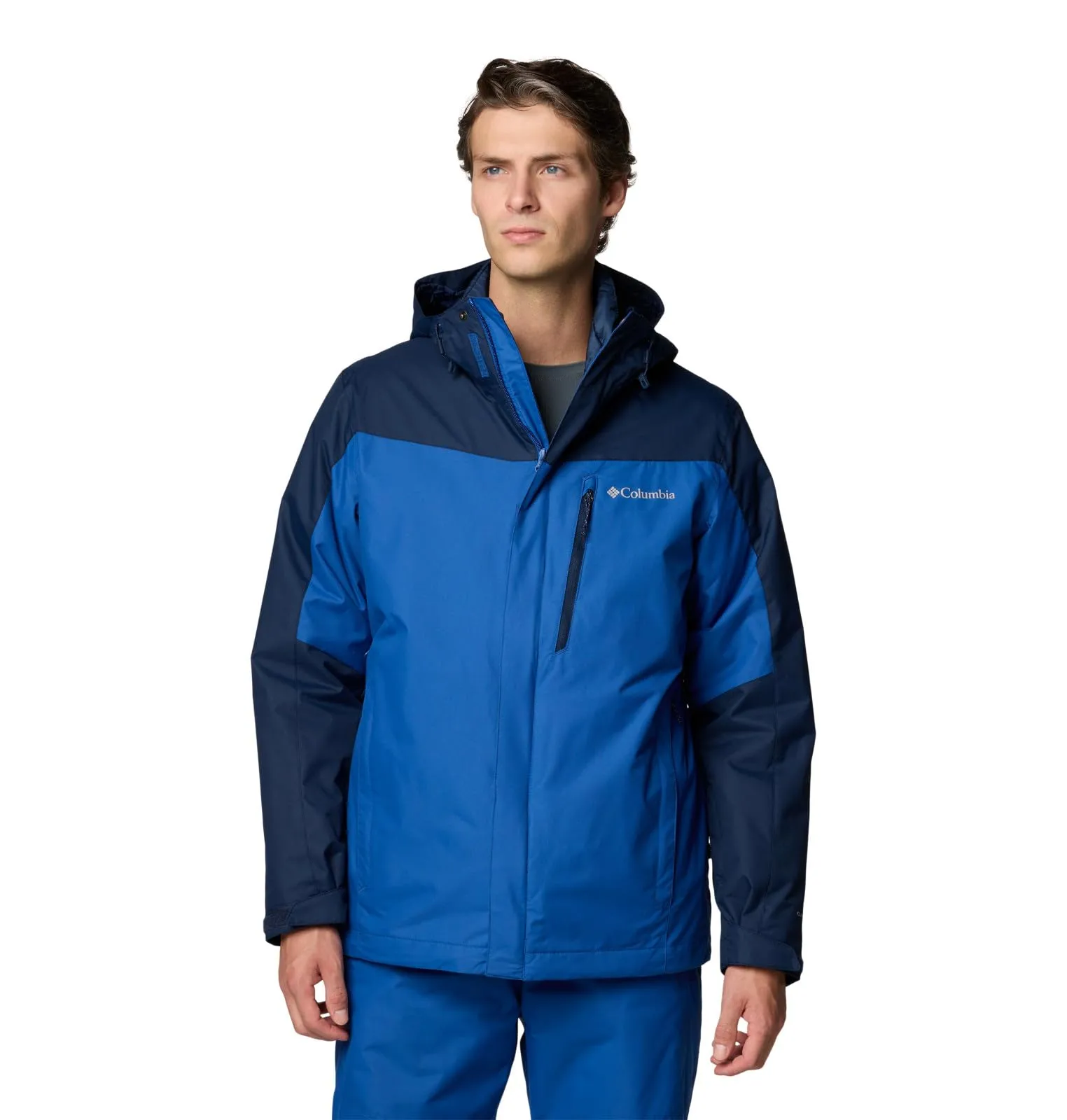 Men's Columbia Whirlibird V Interchange Jacket 2X - All-Weather, 3-in-1, Waterproof & Insulated