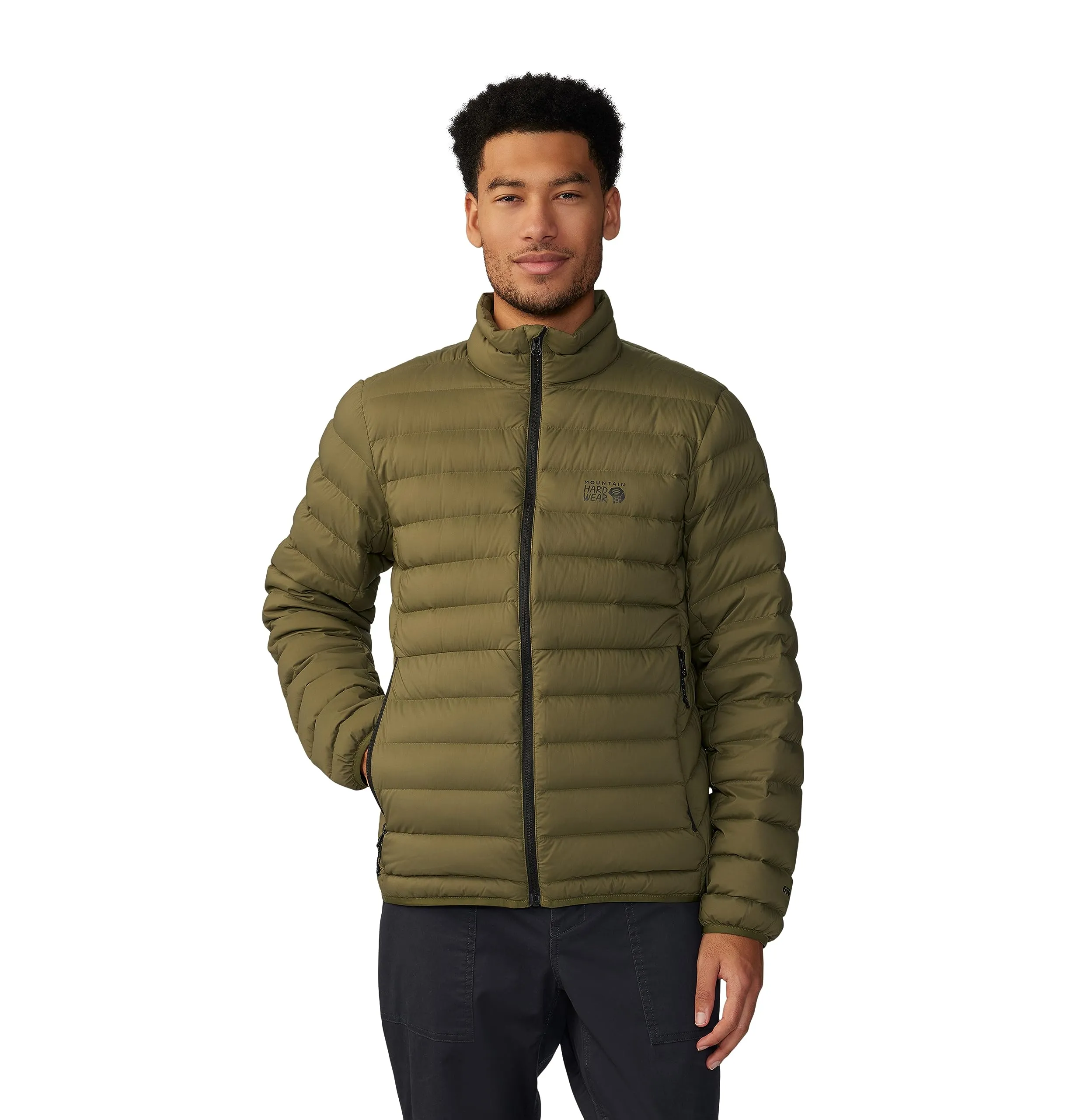 Men's Deloro Down Jacket - Lightweight, Packable, Weather-Resistant, Small, by Mountain Hardwear