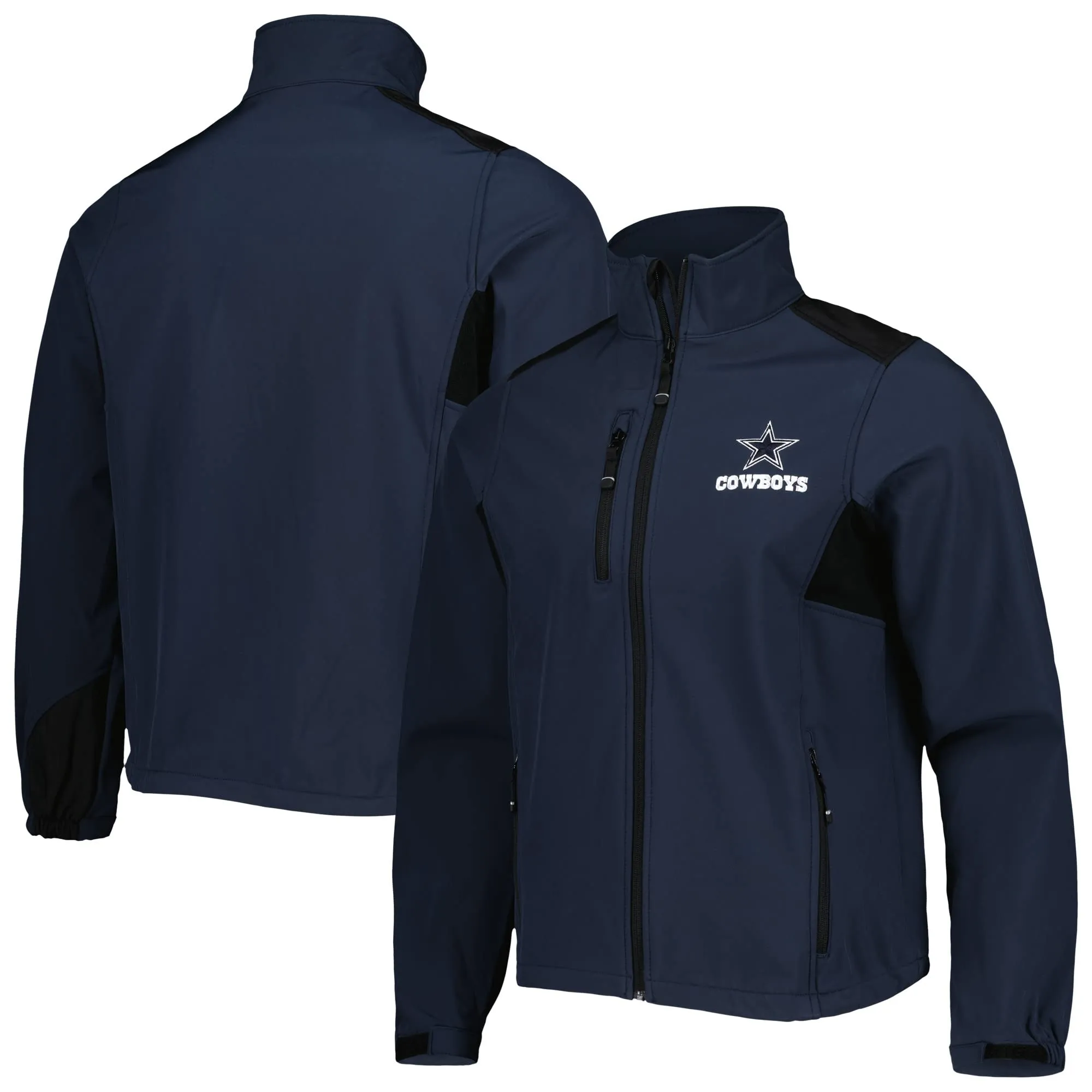 Men's Dunbrooke Softshell Jacket - Large, Fleece Lining, Elastic Cuffs, Officially Licensed