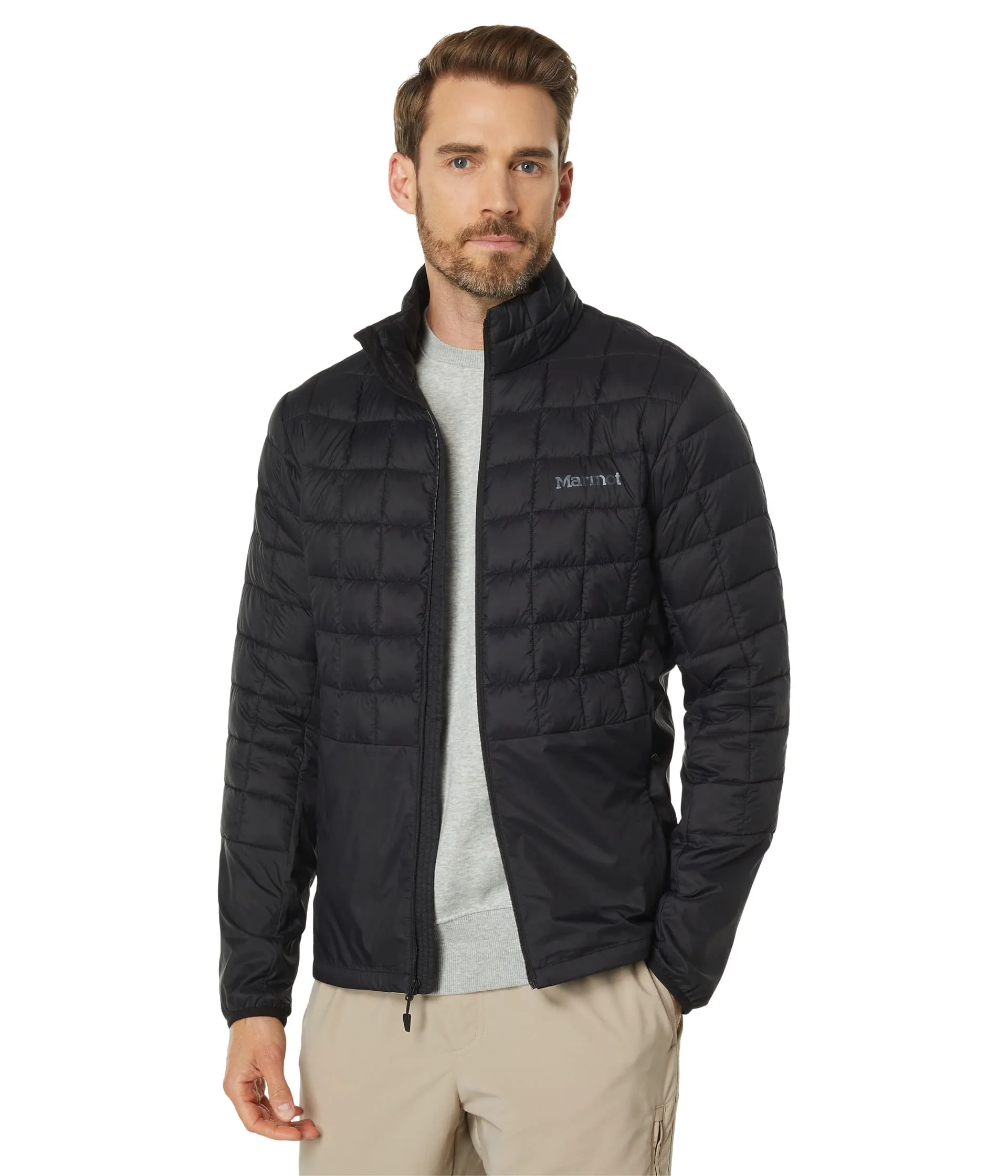 Men's Echo Featherless Hybrid Jacket - Lightweight, Small, Down-Alternative Puffer Layer