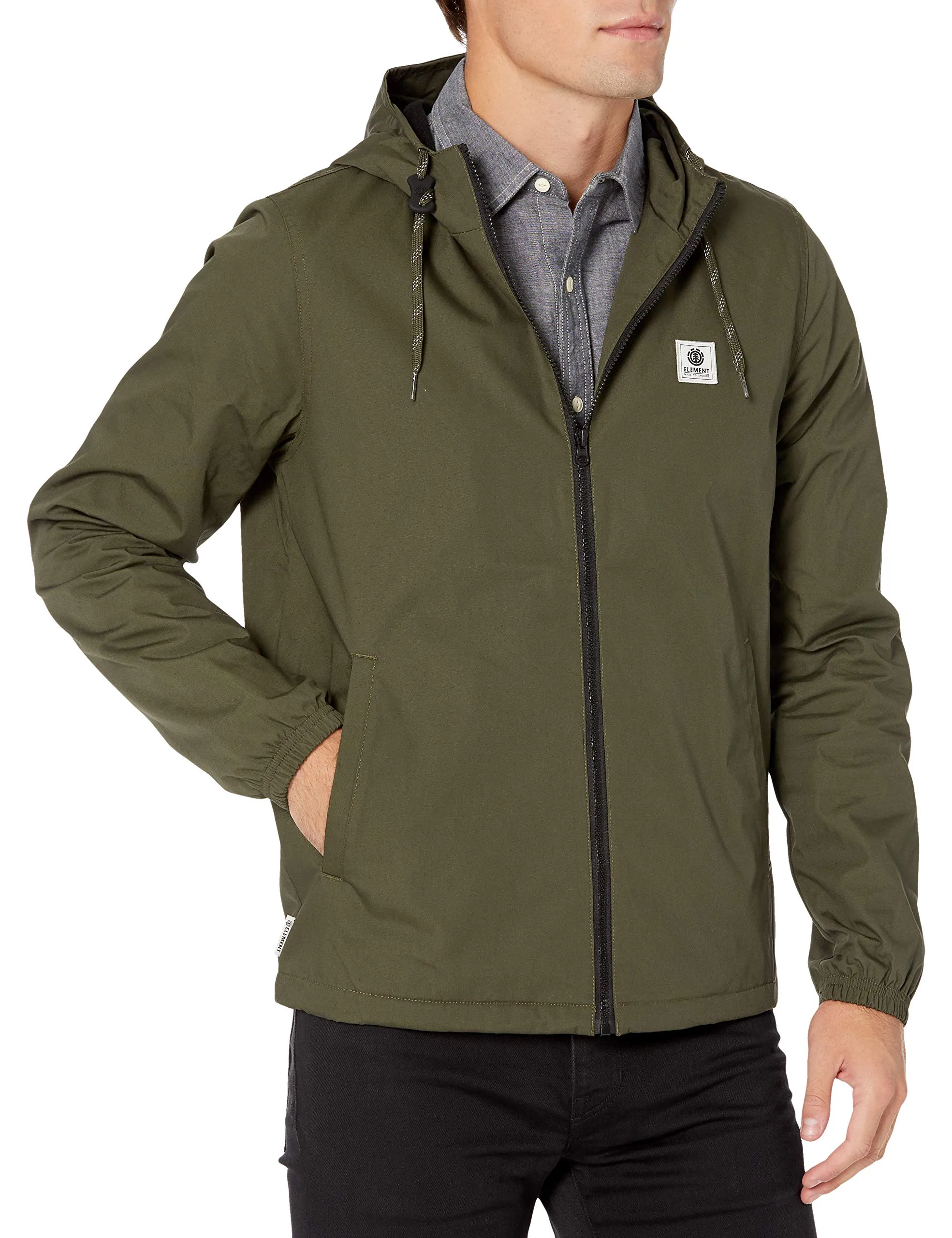 Men's Element M7553eal Lightweight Water Resistant Windproof Jacket - Small