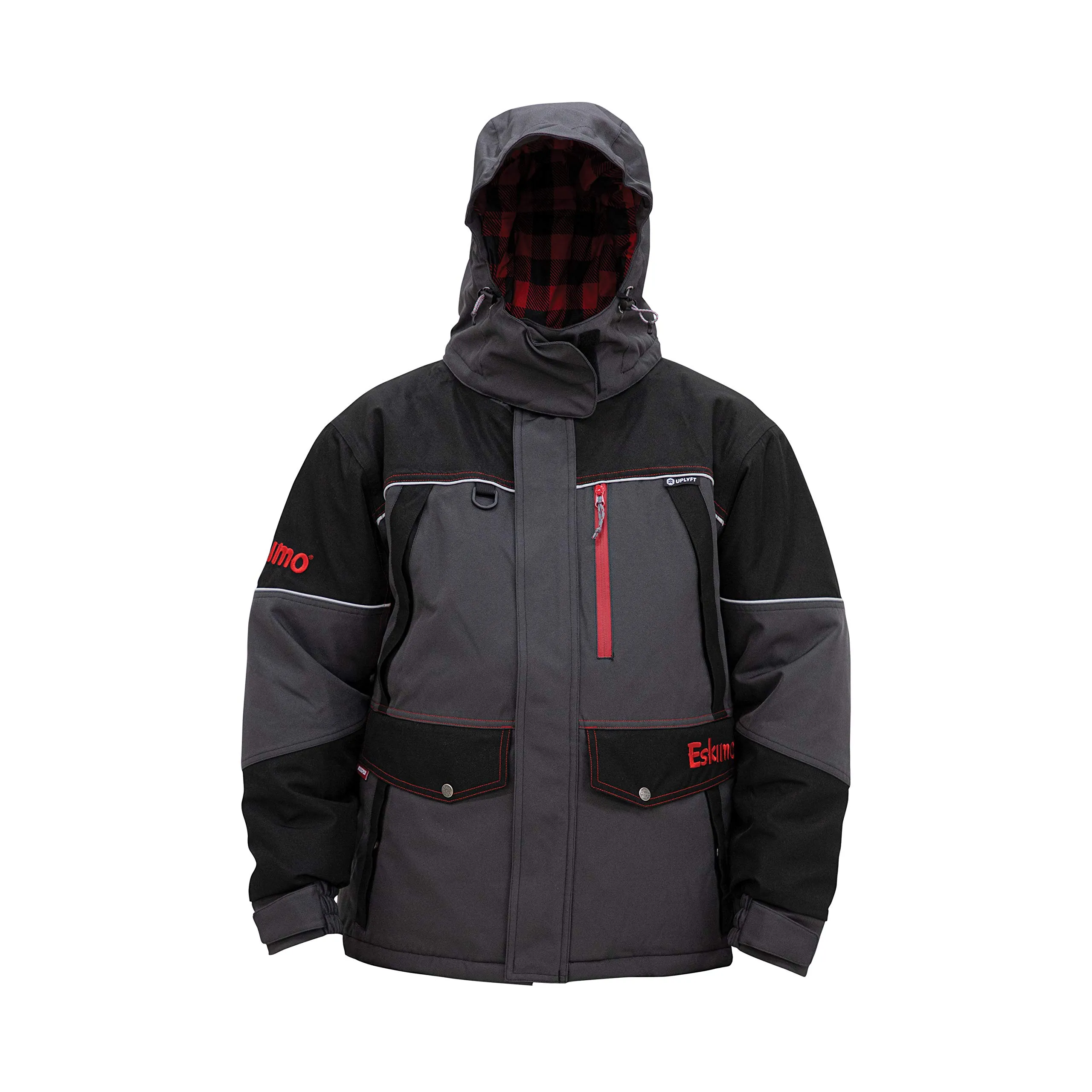 Men's Eskimo Keeper Insulated Jacket - Medium, Waterproof, Windproof, Thinsulate Insulation, Reflective Accents