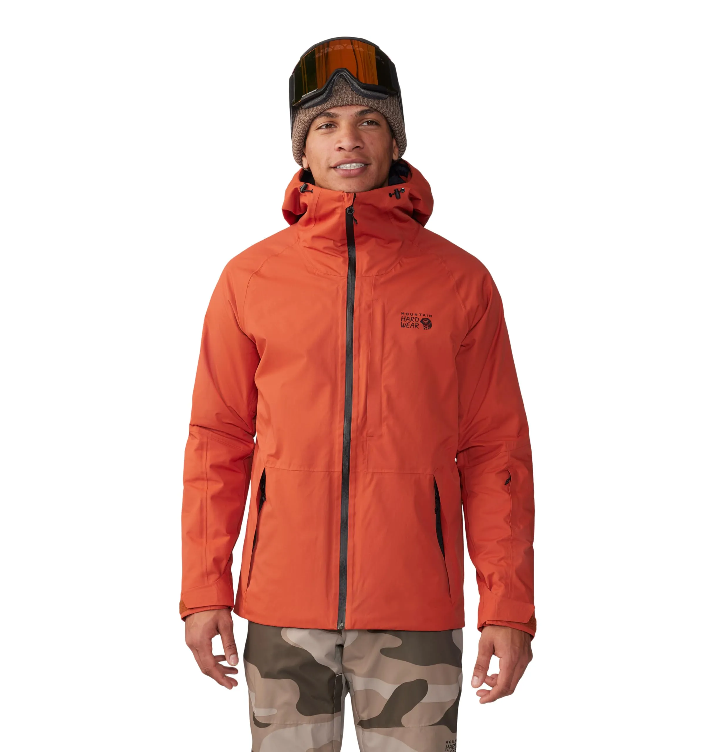 Men's Firefall/2 Jacket by Mountain Hardwear - Small, Waterproof, Breathable, with Multiple Pockets