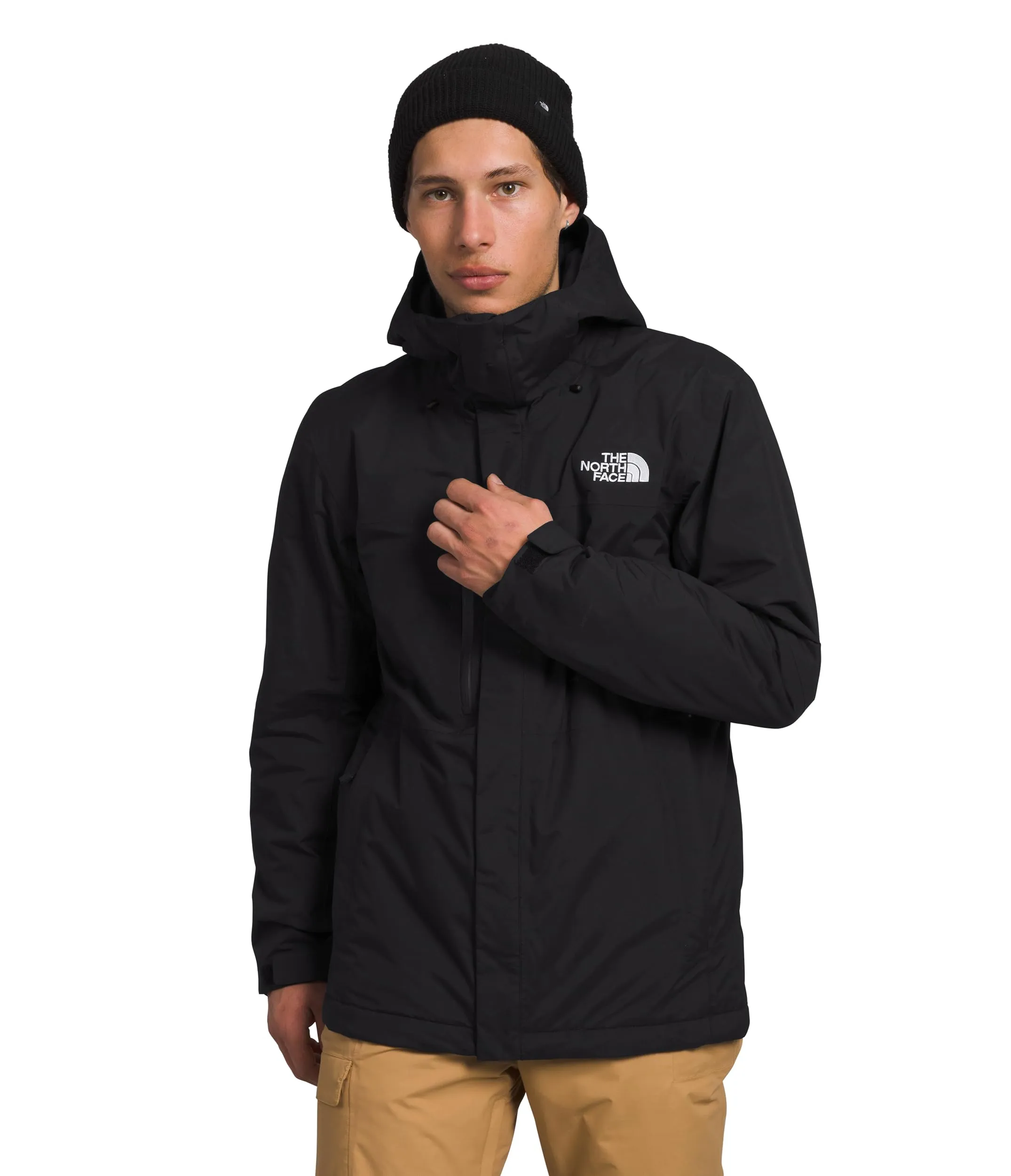 Mens Freedom Insulated Jacket, XL, TNF Black - Waterproof, Breathable, Heatseeker Eco Insulation