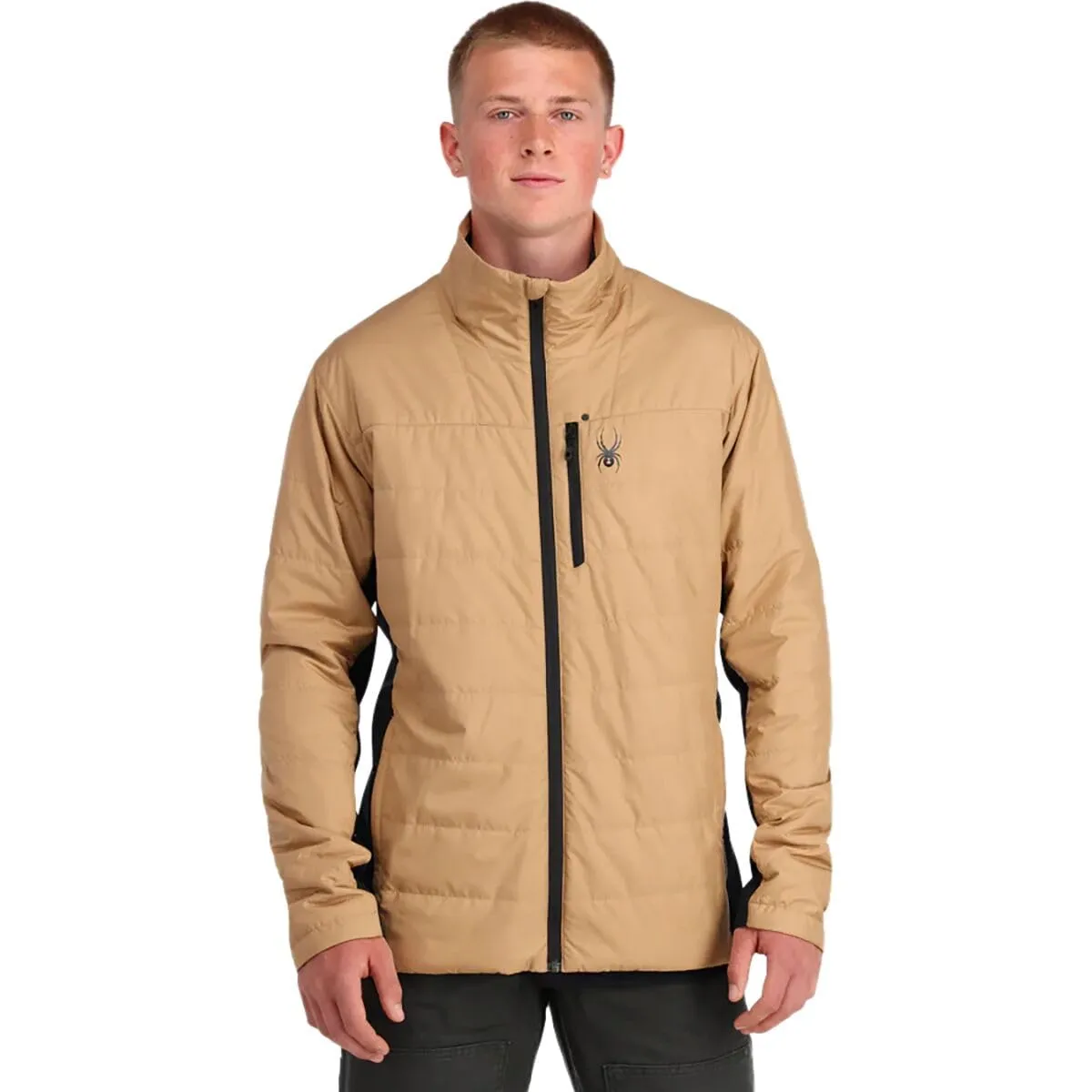 Mens Glissade Insulated Jacket - Medium - Lightweight Polyester, PrimaLoft Insulation, YKK Zippers