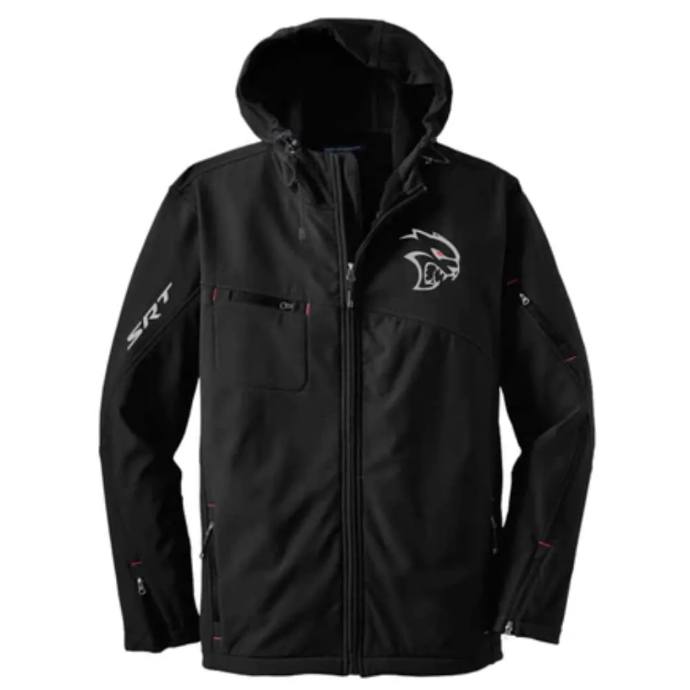 Mens Hellcat Redeye Hooded Softshell Jacket - Black, X-Small