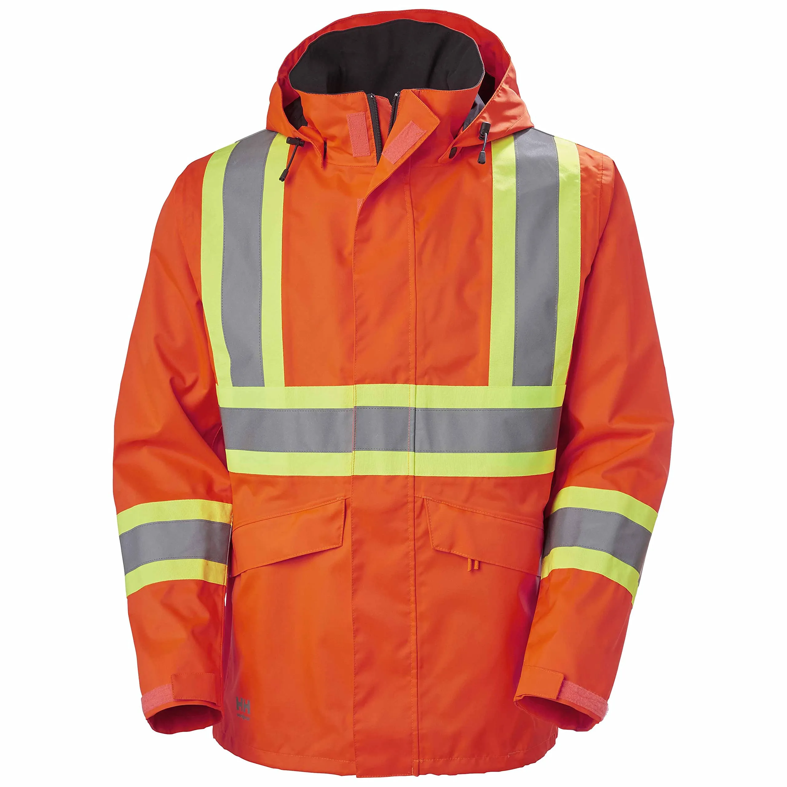 Men's Helly-Hansen Alta High Visibility Class 3 Shell Jacket, Small, Waterproof & Breathable