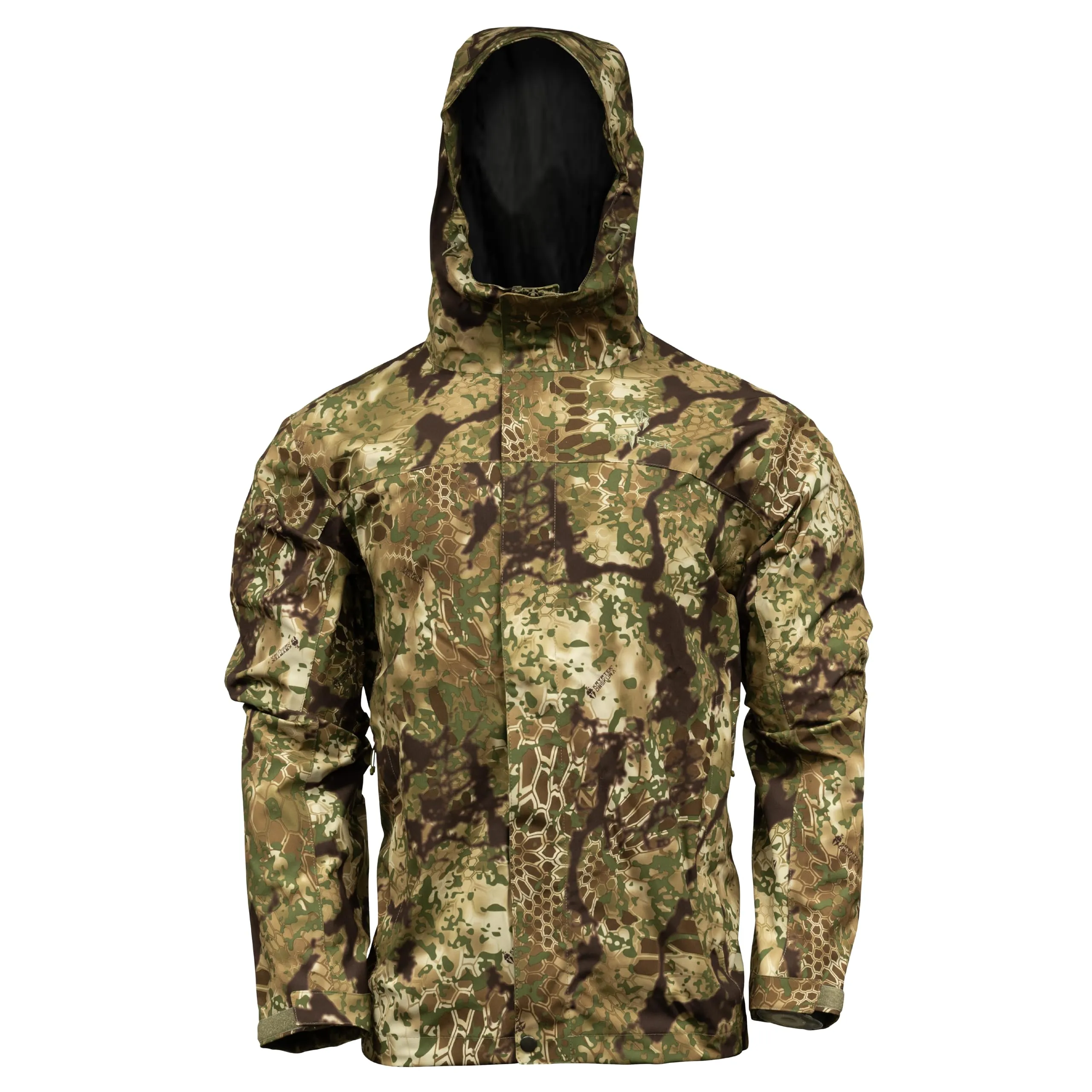 Men’s Jupiter Waterproof Camo Hunting Jacket - Breathable, Packable, X-Small - Kryptek