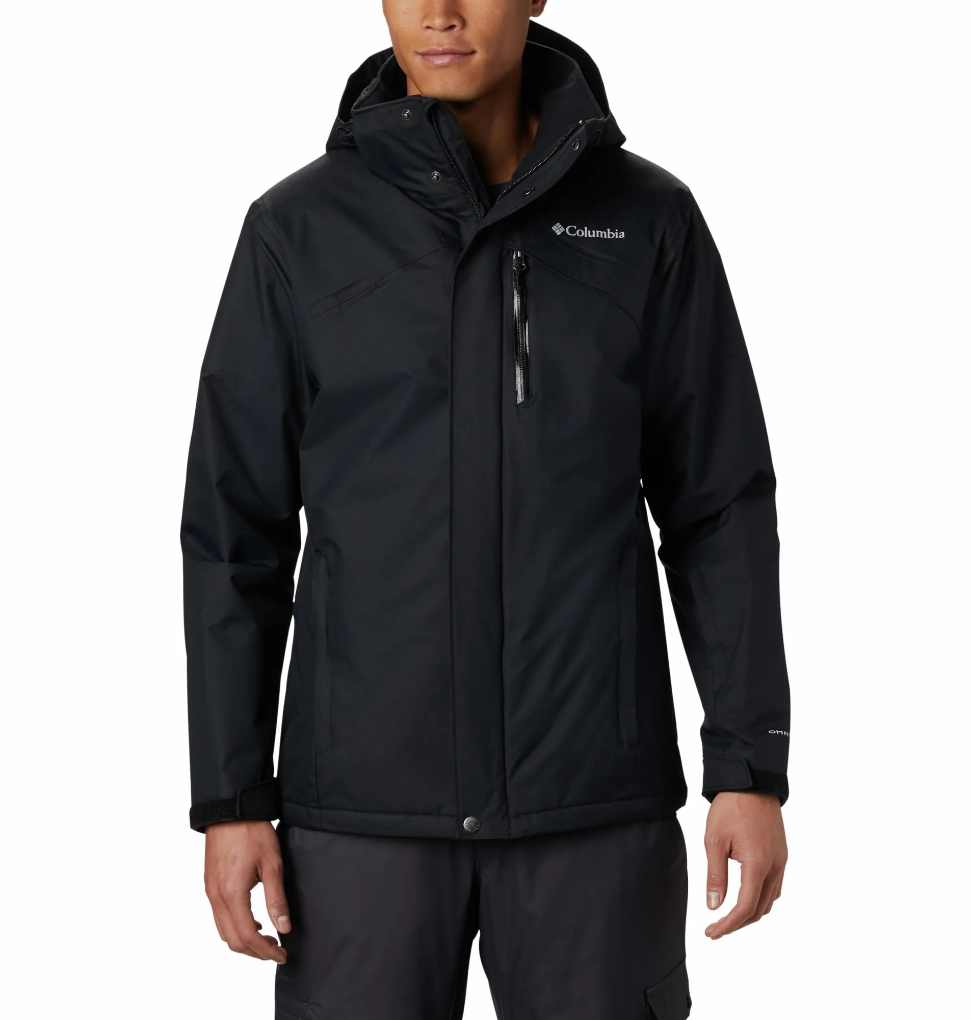 Men's Last Tracks Jacket, Black, XX-Large - Waterproof, Breathable with Omni-Heat Insulation