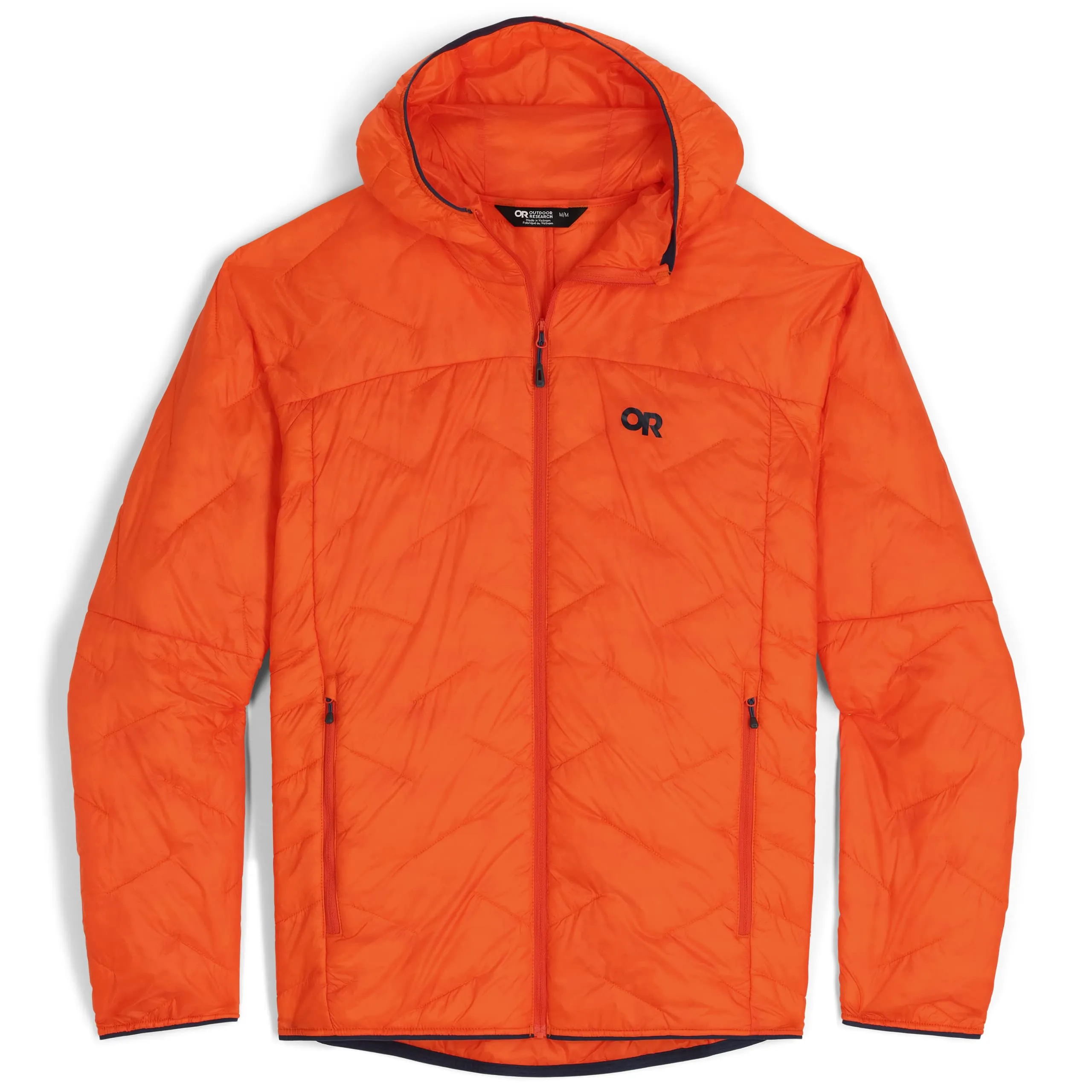 Men's Lightweight Water-Resistant Hoodie - Small - Insulated Protection and Ultralight Comfort