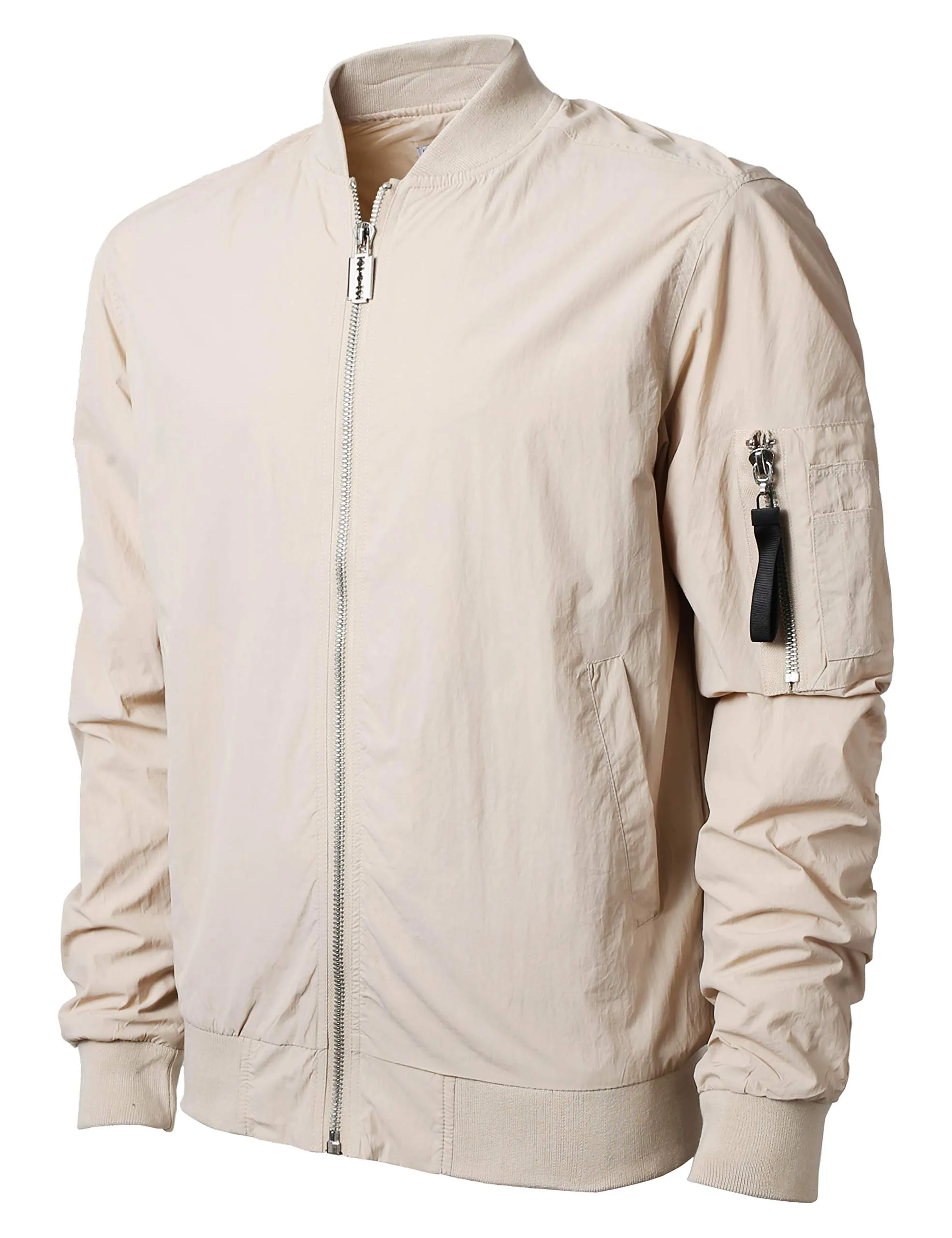 Mens MA-1 Flight Bomber Jacket Small