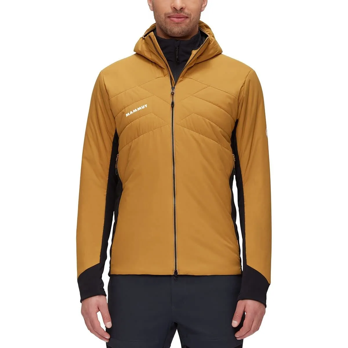 Men's Mammut Rime Light Flex Hooded Jacket - Small, Athletic Fit, Insulated, Water-Repellent