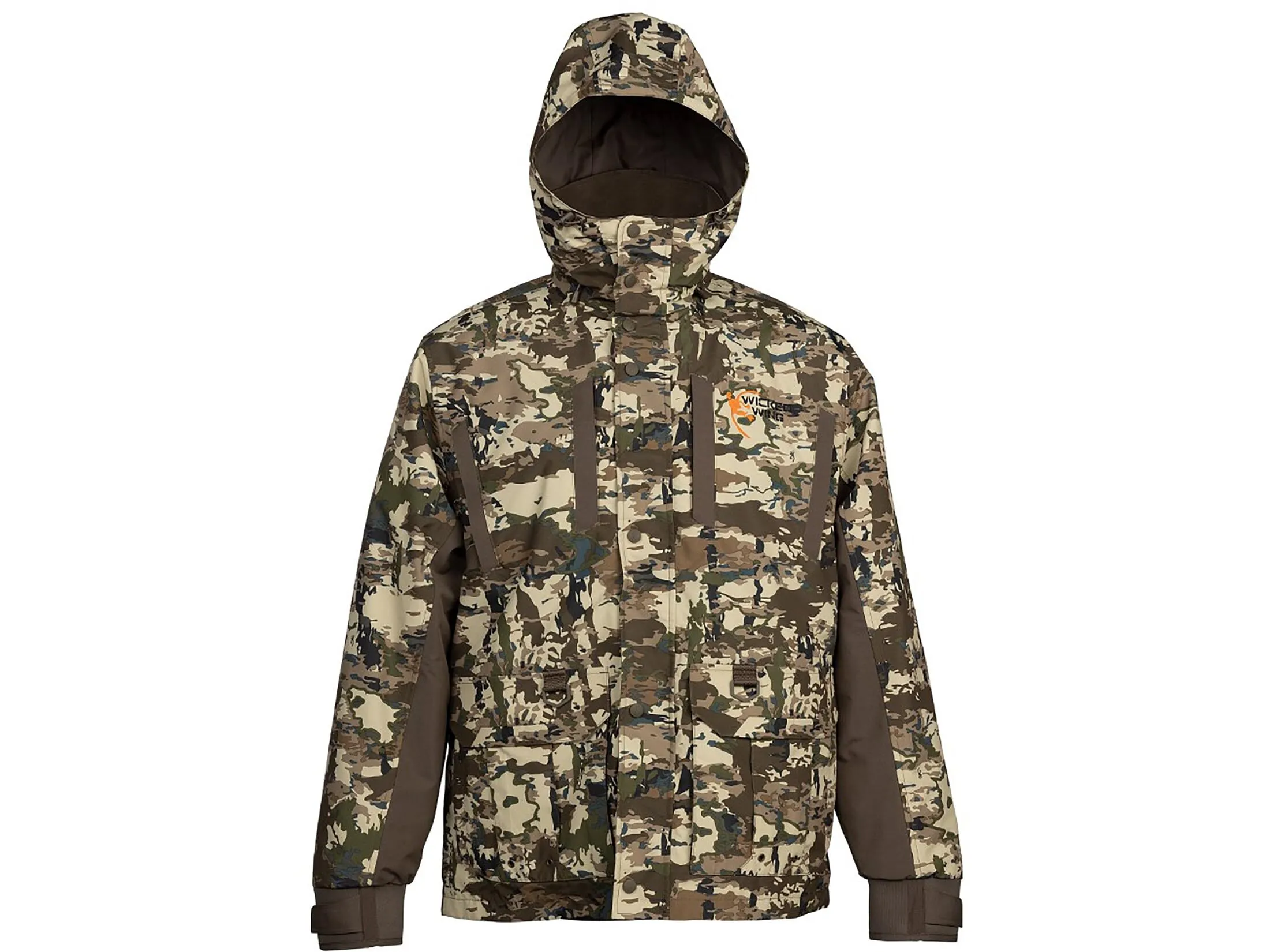 Men's Medium Browning Parka - Water/Windproof, Insulated, Adjustable Hood, Zippered Pockets