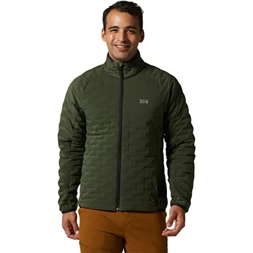 Men's Medium StretchDown Light Jacket by Mountain Hardwear - Comfortable, Warm, Water-Repellent