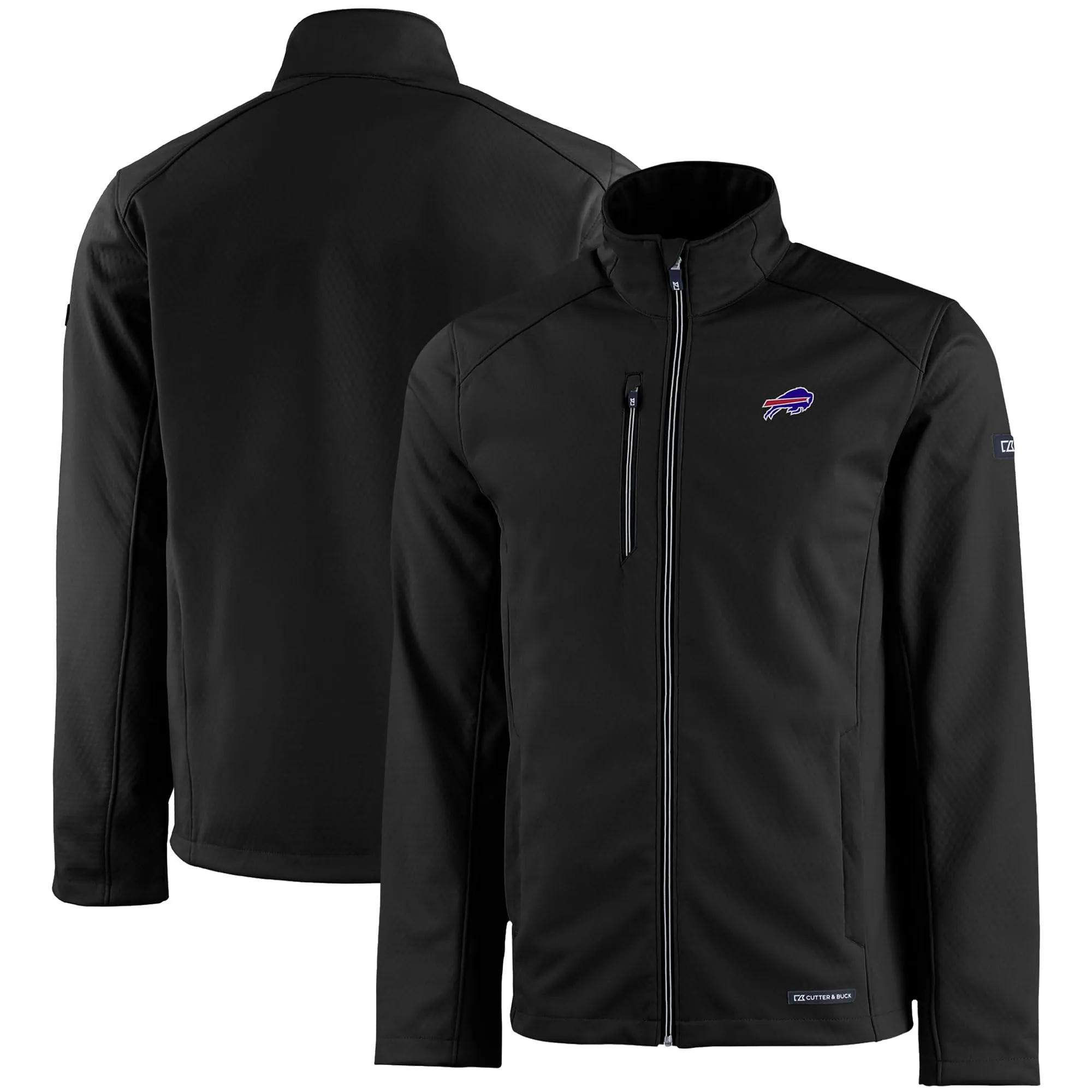 Men's NFL Evoke Eco Softshell Jacket - Recycled Full-Zip, Small, Wind & Water Resistant