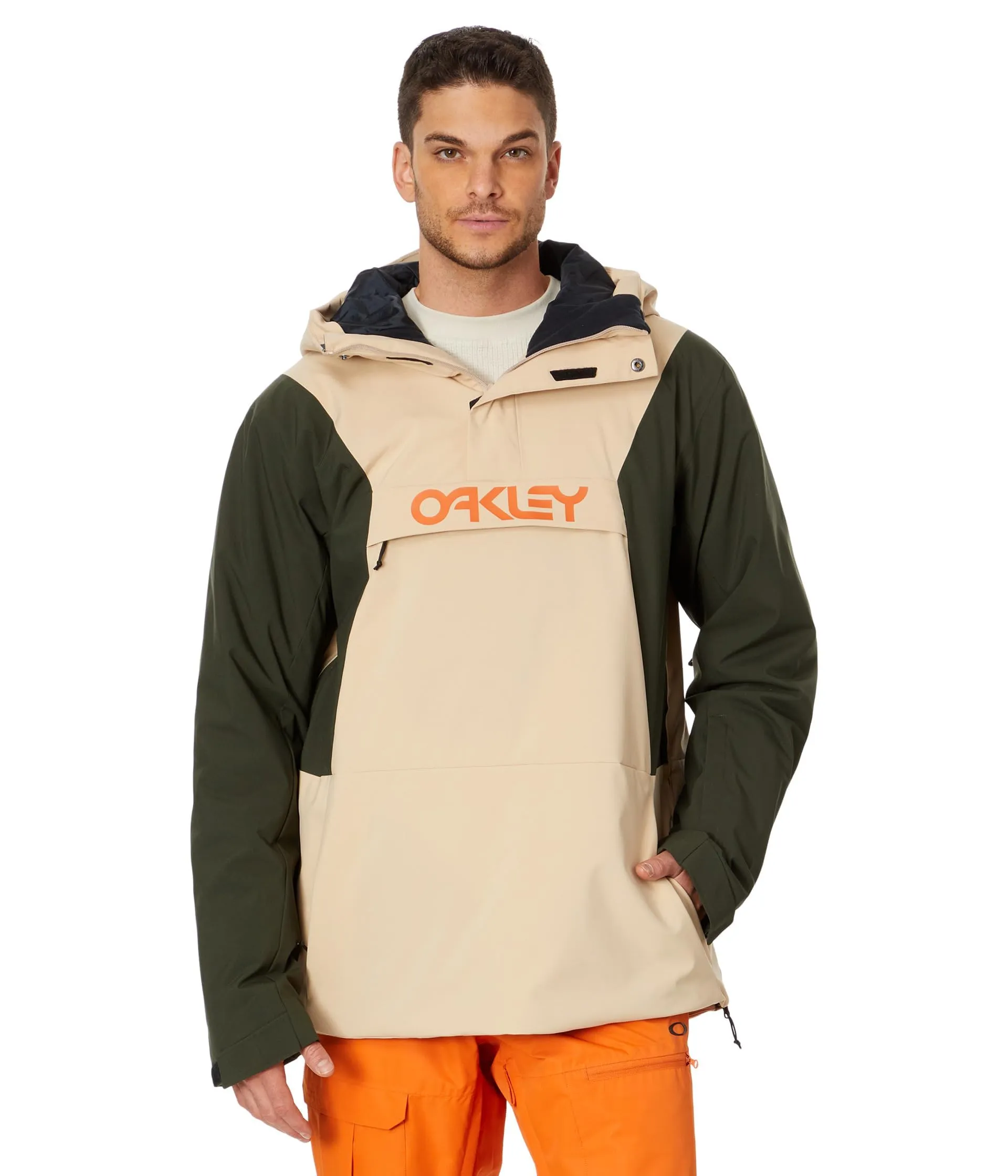 Men's Oakley Thermonuclear Protection Throwback Insulated Anorak Jacket - X-Small, Water Repellent