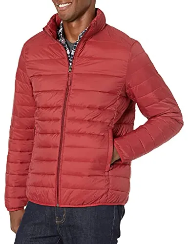 Men's Packable Lightweight Water-Resistant Puffer Jacket in 5X-Large Big - Comfortable & Stylish